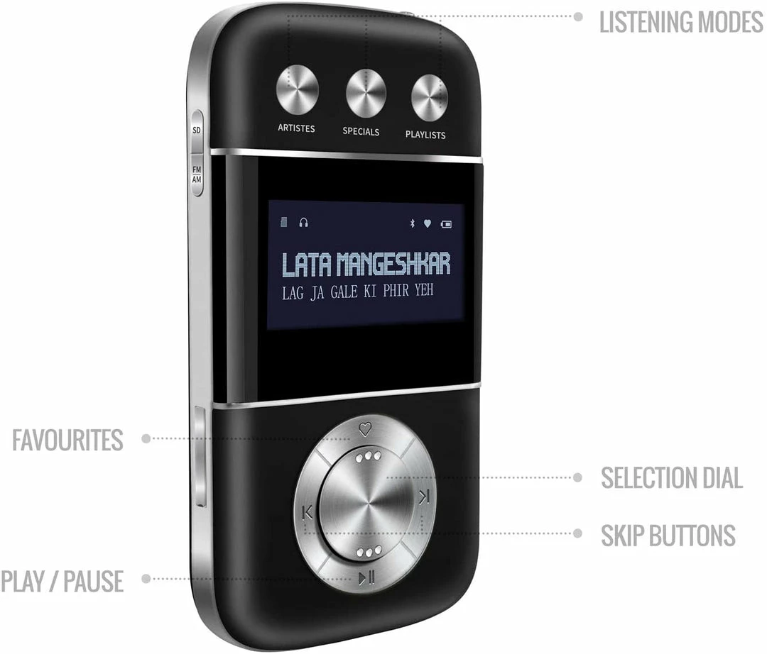 ShopHippo New Saregama Carvaan Go 2.0-3000 Pre-Loaded Retro Hindi Songs (Classic Black) 5 ShopHippo New Saregama Carvaan Go 2.0-3000 Pre-Loaded Retro Hindi Songs (Classic Black)