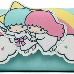 ShopHippo LOUNGEFLY Sanrio Little Twin Stars Rainbow Cloud Tri-Fold Wallet New