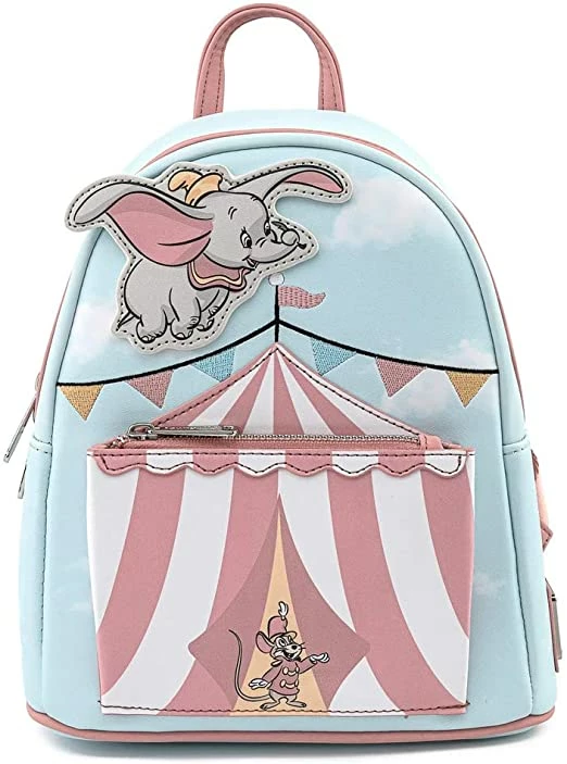 ShopHippo New LOUNGEFLY Dumbo Flying Circus Tent Mini Backpack 3 ShopHippo New LOUNGEFLY Dumbo Flying Circus Tent Mini Backpack