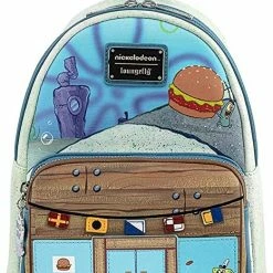 ShopHippo New Loungefly Spongebob Krusty Krab Mini Backpack