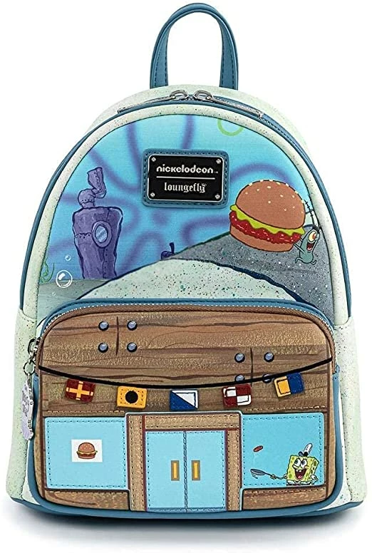 ShopHippo New Loungefly Spongebob Krusty Krab Mini Backpack 3 ShopHippo New Loungefly Spongebob Krusty Krab Mini Backpack