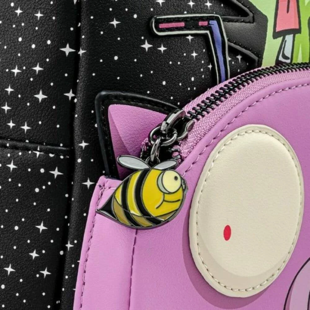 ShopHippo New LOUNGEFLY Nickelodeon Invader Zim Gir Pig Doom Womens Double Strap Shoulder Bag Purse 8 ShopHippo New LOUNGEFLY Nickelodeon Invader Zim Gir Pig Doom Womens Double Strap Shoulder Bag Purse
