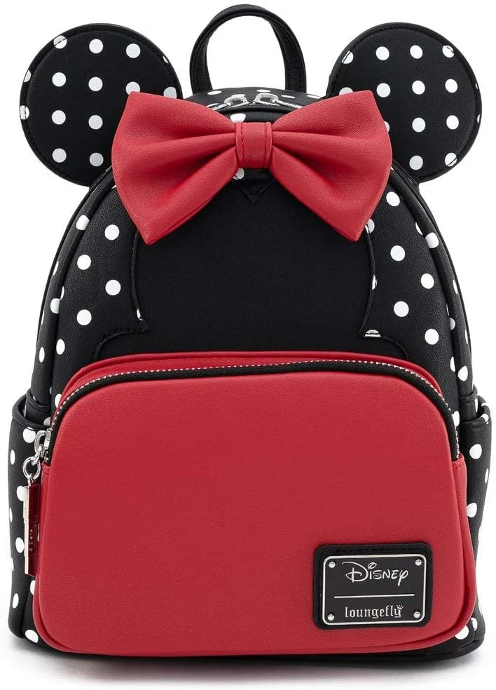 ShopHippo New LOUNGEFLY Disney Minnie Mouse Polka Dot Womens Double Strap Shoulder Bag Purse 3 ShopHippo New LOUNGEFLY Disney Minnie Mouse Polka Dot Womens Double Strap Shoulder Bag Purse