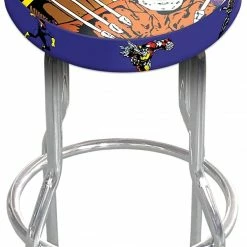 ShopHippo New ARCADE1UP Stool Adjustable Height 21.5 Inches To 29.5 Inches (X-Men Wolverine)
