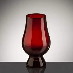 ShopHippo New Red Glencairn Whisky Glass, Set Of 4 In 4 Pack Gift Carton