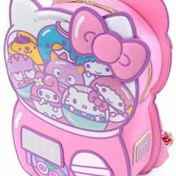 LOUNGEFLY Sanrio Hello Kitty Kawaii Machine Figural Mini Backpack 11 LOUNGEFLY Sanrio Hello Kitty Kawaii Machine Figural Mini Backpack