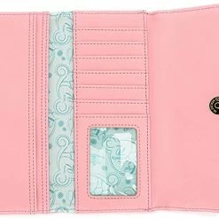 LOUNGEFLY Disney Cinderella 70th Anniversary Dress Flap Wallet 8 LOUNGEFLY Disney Cinderella 70th Anniversary Dress Flap Wallet