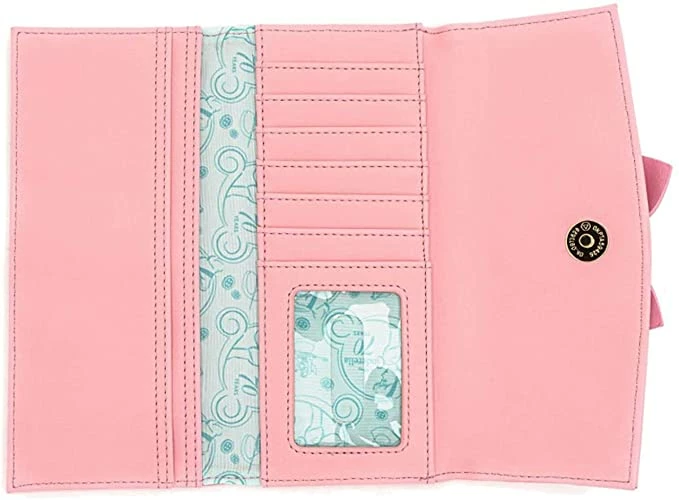 LOUNGEFLY Disney Cinderella 70th Anniversary Dress Flap Wallet 5 LOUNGEFLY Disney Cinderella 70th Anniversary Dress Flap Wallet