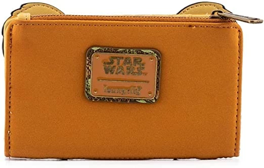 LOUNGEFLY Star Wars Wicket Ewok Cosplay Faux Leather Wallet 4 LOUNGEFLY Star Wars Wicket Ewok Cosplay Faux Leather Wallet