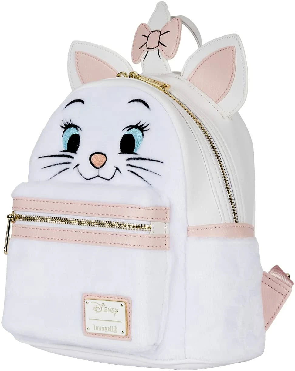 LOUNGEFLY X Disney Marie Aristocats Cosplay Mini Backpack 6 LOUNGEFLY X Disney Marie Aristocats Cosplay Mini Backpack