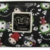 New POP BY LOUNGEFLY BEETLEJUICE AOP ZIPAROUND WALLET