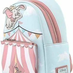 ShopHippo New LOUNGEFLY Dumbo Flying Circus Tent Mini Backpack