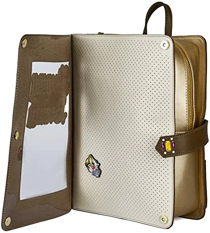 LOUNGEFLY Disney Sleeping Beauty Collector Pin Women's Double Strap Shoulder Bag Purse 7 LOUNGEFLY Disney Sleeping Beauty Collector Pin Women's Double Strap Shoulder Bag Purse