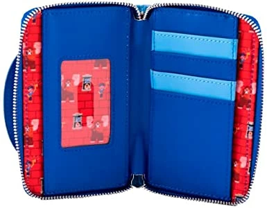 New LOUNGEFLY Disney Wreck-It Ralph Fix-It Felix Faux Leather Wallet 5 New LOUNGEFLY Disney Wreck-It Ralph Fix-It Felix Faux Leather Wallet