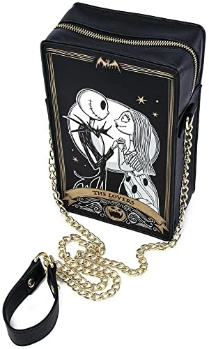 LOUNGEFLY X Disney Nightmare Before Christmas Tarot Card Passport Crossbody 7 LOUNGEFLY X Disney Nightmare Before Christmas Tarot Card Passport Crossbody