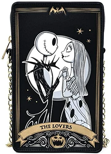 LOUNGEFLY X Disney Nightmare Before Christmas Tarot Card Passport Crossbody 3 LOUNGEFLY X Disney Nightmare Before Christmas Tarot Card Passport Crossbody