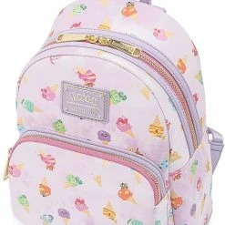 ShopHippo New LOUNGEFLY Pokemon Ice Cream Acid Wash Denim Womens Double Strap Shoulder Bag Purse 10 ShopHippo New LOUNGEFLY Pokemon Ice Cream Acid Wash Denim Womens Double Strap Shoulder Bag Purse