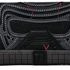 New LOUNGEFLY Star Wars Kylo Ren Faux Leather Zip Wallet