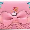LOUNGEFLY Disney Cinderella 70th Anniversary Dress Flap Wallet 2 LOUNGEFLY Disney Cinderella 70th Anniversary Dress Flap Wallet