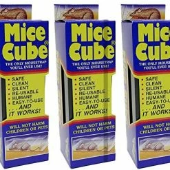 ShopHippo Mice Cube 3-pk Humane Mouse Trap - The Only Mousetrap You'll Ever Use