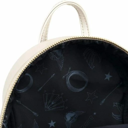 New LOUNGEFLY X DC Comics Wonder Woman Metallic Cosplay Mini Backpack 8 New LOUNGEFLY X DC Comics Wonder Woman Metallic Cosplay Mini Backpack