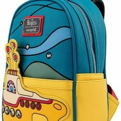 LOUNGEFLY The Beatles Yellow Submarine Womens Double Strap Shoulder Bag Purse New 9 LOUNGEFLY The Beatles Yellow Submarine Womens Double Strap Shoulder Bag Purse New