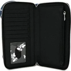 New LOUNGEFLY X Minnie Mouse Denim Polka Dot Zip-Around Wallet 8 New LOUNGEFLY X Minnie Mouse Denim Polka Dot Zip-Around Wallet