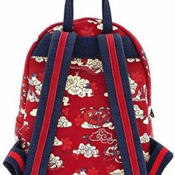 LOUNGEFLY Mushu Cloud Print Mini Backpack New 8 LOUNGEFLY Mushu Cloud Print Mini Backpack New