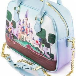 LOUNGEFLY Disney Princess Castle Sleeping Beauty Crossbody New 11 LOUNGEFLY Disney Princess Castle Sleeping Beauty Crossbody New