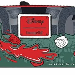 LOUNGEFLY Disney Villains Scene Queen Of Hearts Wallet New