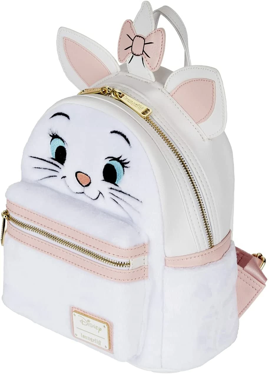 LOUNGEFLY X Disney Marie Aristocats Cosplay Mini Backpack 7 LOUNGEFLY X Disney Marie Aristocats Cosplay Mini Backpack