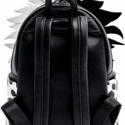 LOUNGEFLY Disney Villains Cruella De Vil Spots Cosplay Womens Double Strap Shoulder Bag Purse