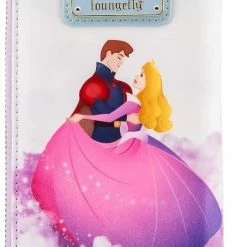 LOUNGEFLY Disney Princess Castle Series Sleeping Beauty Zip-Around Wallet Princess Castle Series Sleeping Beauty One Size New