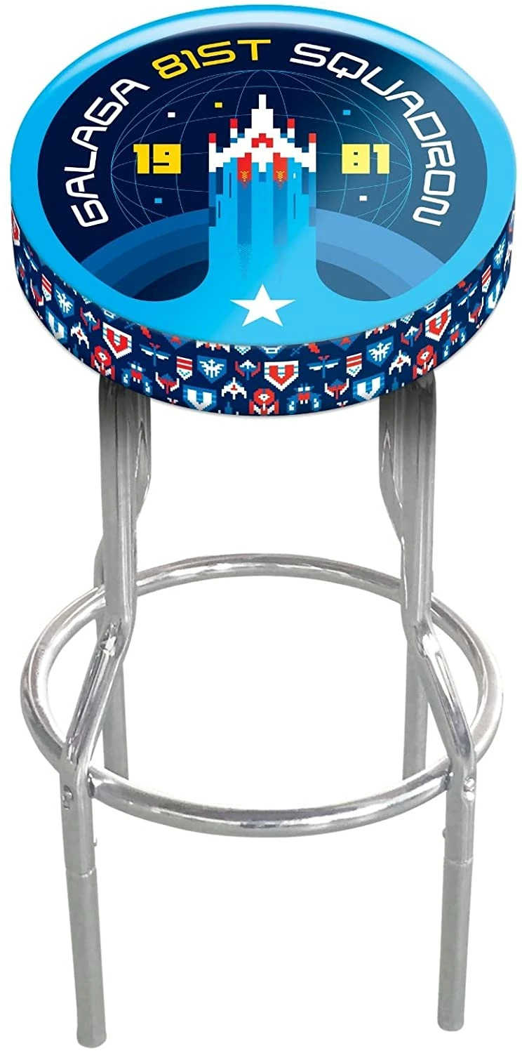 ShopHippo ARCADE1UP Stool Adjustable Height 21.5 Inches To 29.5 Inches (Galaga) 3 ShopHippo ARCADE1UP Stool Adjustable Height 21.5 Inches To 29.5 Inches (Galaga)