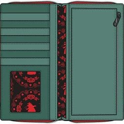 LOUNGEFLY Disney Villains Scene Queen Of Hearts Wallet New 8 LOUNGEFLY Disney Villains Scene Queen Of Hearts Wallet New