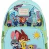 ShopHippo New LOUNGEFLY Disney Zootopia Chibi Group Double Strap Shoulder Backpack 1 ShopHippo New LOUNGEFLY Disney Zootopia Chibi Group Double Strap Shoulder Backpack