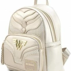 New LOUNGEFLY X DC Comics Wonder Woman Metallic Cosplay Mini Backpack 9 New LOUNGEFLY X DC Comics Wonder Woman Metallic Cosplay Mini Backpack