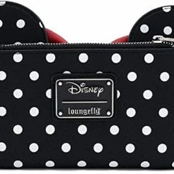 LOUNGEFLY X Disney Minnie Mouse Polka Dot Cosplay Flap Wallet New 8 LOUNGEFLY X Disney Minnie Mouse Polka Dot Cosplay Flap Wallet New