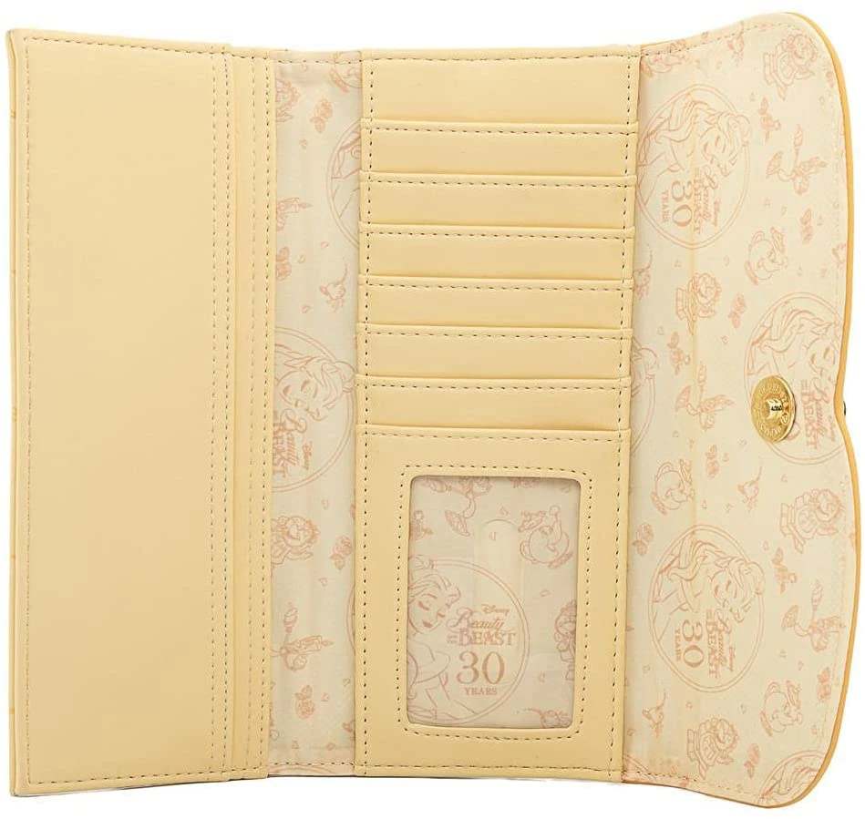 ShopHippo New LOUNGEFLY Disney Beauty And The Beast 30th Anniversary Belle Cosplay Flap Wallet 6 ShopHippo New LOUNGEFLY Disney Beauty And The Beast 30th Anniversary Belle Cosplay Flap Wallet
