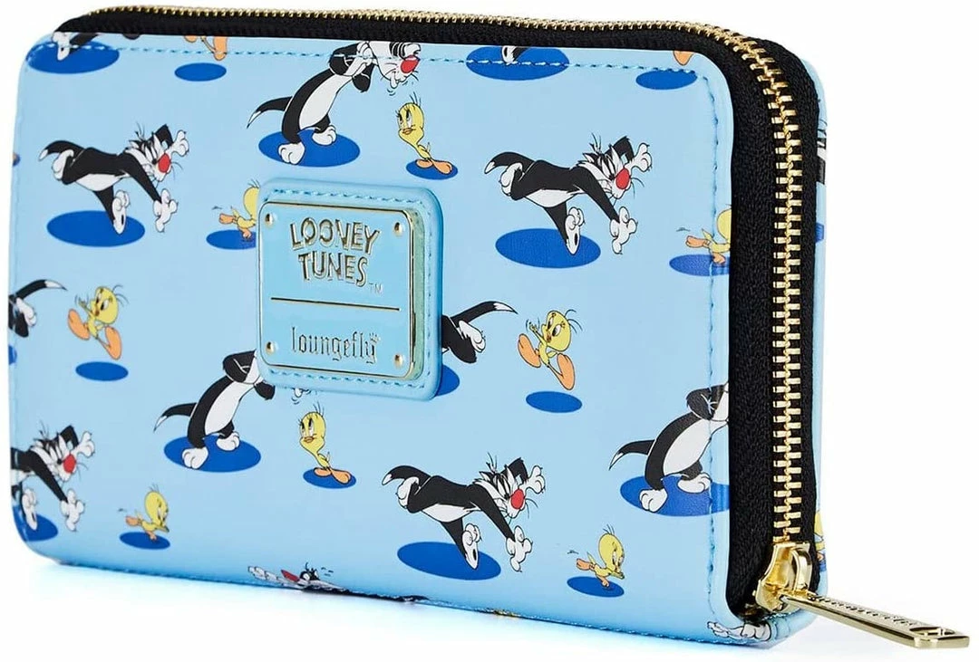 New LOUNGEFLY X Looney Tunes Tweety And Sylvester Zip-Around Wallet 6 New LOUNGEFLY X Looney Tunes Tweety And Sylvester Zip-Around Wallet