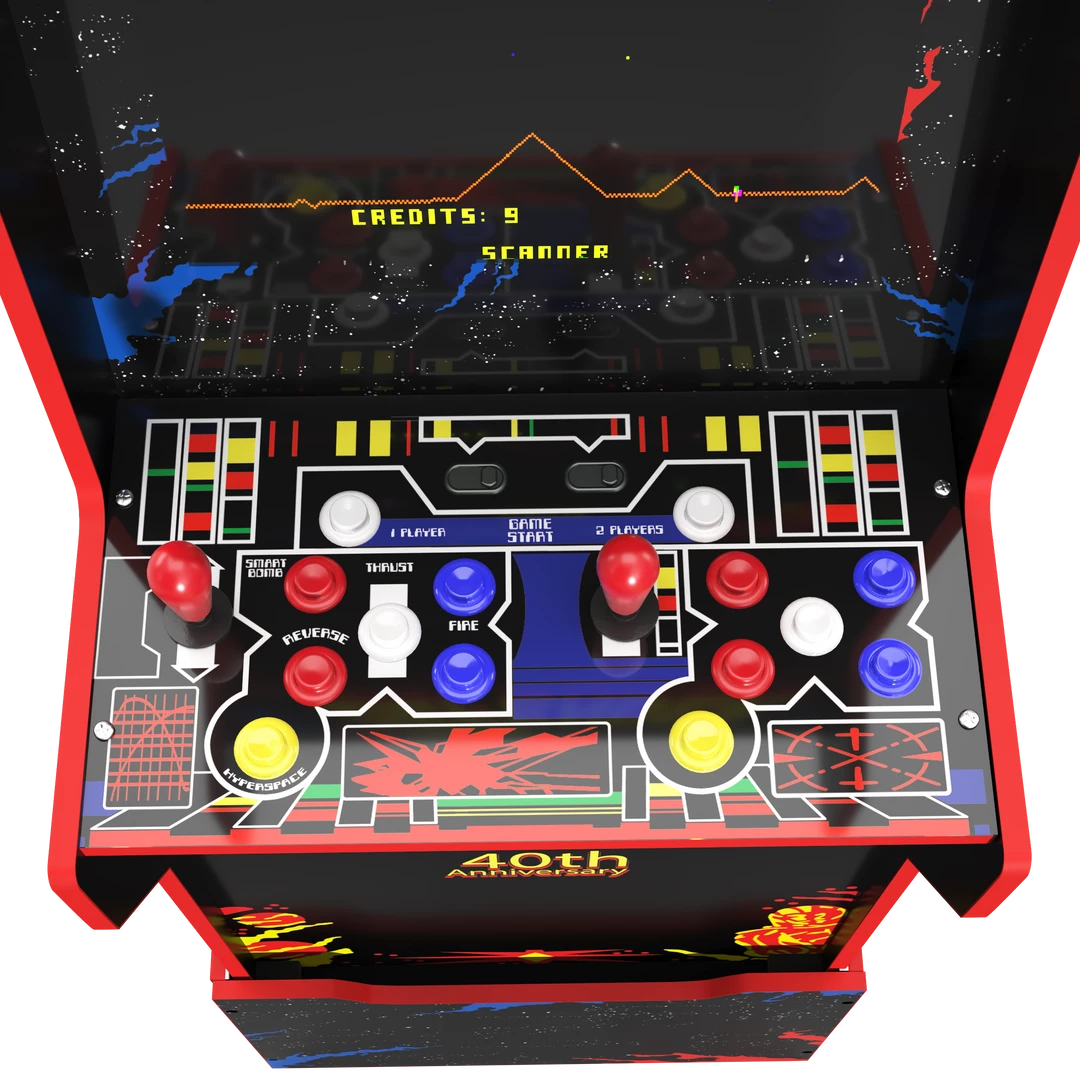 ShopHippo DEFENDER 40th Anniversary 12-IN-1 Midway Legacy Edition Arcade With Licensed Riser, ARCADE1UP New 6 ShopHippo DEFENDER 40th Anniversary 12-IN-1 Midway Legacy Edition Arcade With Licensed Riser, ARCADE1UP New