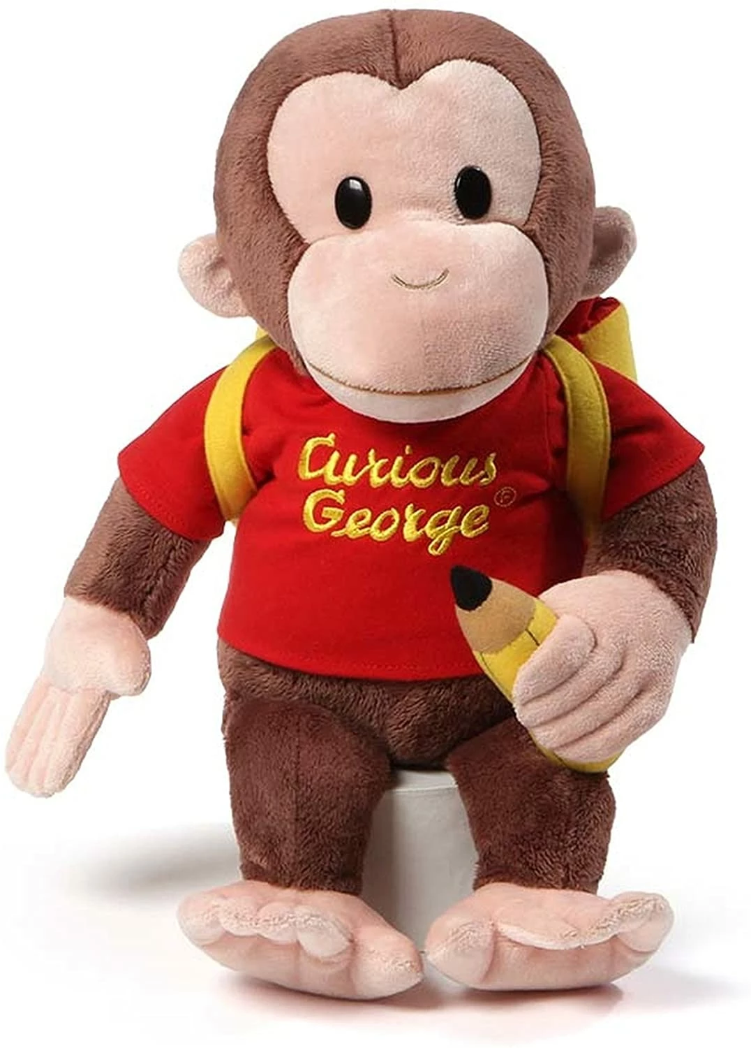 ShopHippo New GUND Curious George Back To School Backpack Stuffed Animal Plush, 16" 3 ShopHippo New GUND Curious George Back To School Backpack Stuffed Animal Plush, 16"