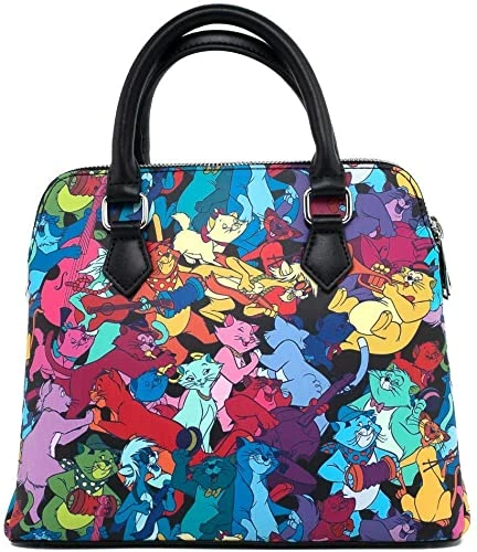 New LOUNGEFLY Disney Aristocats Jazzy Cats Crossed 4 New LOUNGEFLY Disney Aristocats Jazzy Cats Crossed