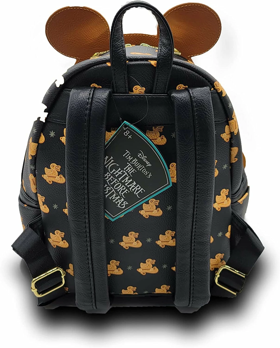 New LOUNGEFLY X Disney Nightmare Before Christmas Gingerbread Scarry Teddy Mini Backpack 4 New LOUNGEFLY X Disney Nightmare Before Christmas Gingerbread Scarry Teddy Mini Backpack