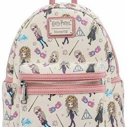 New LOUNGEFLY Harry Potter Luna Lovegood Aop Mini Backpack