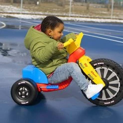 ShopHippo The Original Big Wheel 16 Inch Tricycle - Big Wheel For Kids 3-8 Boys Girls Outdoor Kids Toys Drift Trike With Spin Out Hand Brake - Rally Racer 13 ShopHippo The Original Big Wheel 16 Inch Tricycle - Big Wheel For Kids 3-8 Boys Girls Outdoor Kids Toys Drift Trike With Spin Out Hand Brake - Rally Racer