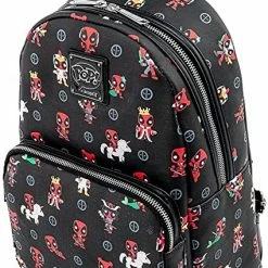ShopHippo LOUNGEFLY POP Marvel Deadpool 30th Anniversary All Over Print Womens Double Strap Shoulder Bag Purse New 9 ShopHippo LOUNGEFLY POP Marvel Deadpool 30th Anniversary All Over Print Womens Double Strap Shoulder Bag Purse New