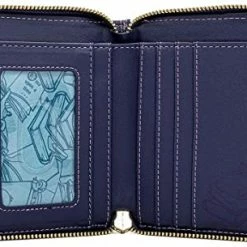 LOUNGEFLY Disney Princess Books Zip Around Wallet 8 LOUNGEFLY Disney Princess Books Zip Around Wallet