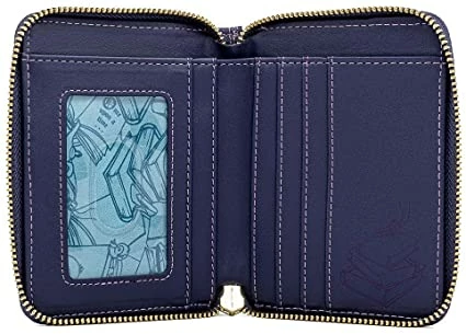 LOUNGEFLY Disney Princess Books Zip Around Wallet 5 LOUNGEFLY Disney Princess Books Zip Around Wallet