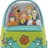 LOUNGEFLY Scooby Doo Mystery Machine Womens Double Strap Shoulder Bag Purse 1 LOUNGEFLY Scooby Doo Mystery Machine Womens Double Strap Shoulder Bag Purse